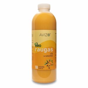 AVIZO Organiskā auzu ierauga dzēriens ar smiltsērkšķiem – 1000 ml